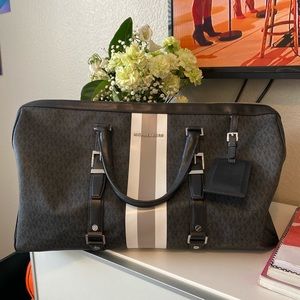 Michael Kors Leather Duffel Bag